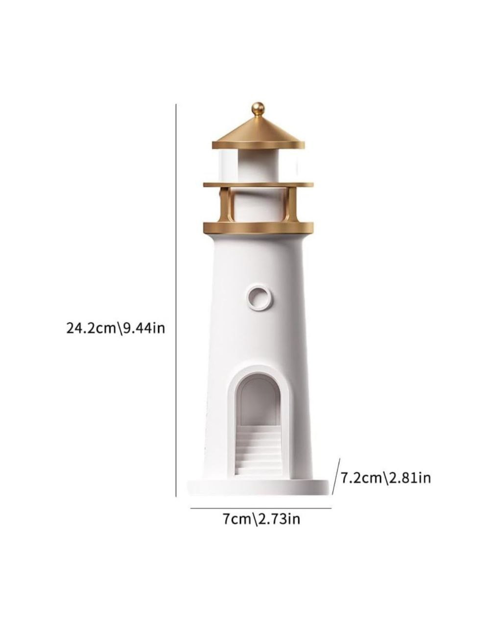 Lighthouse Moon Projection Night Light