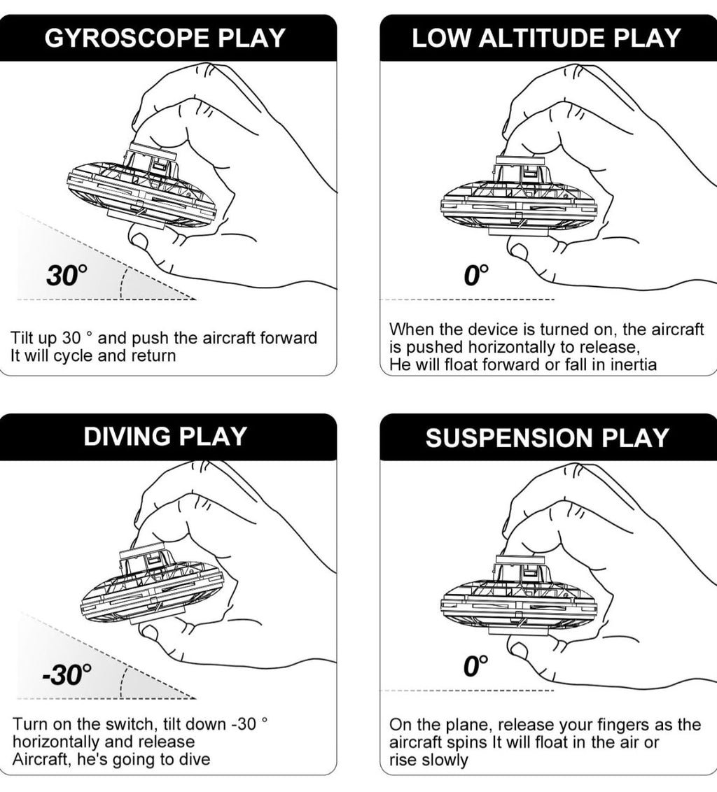 FLYNOVA – UFO Magic Flying Orb Ball Drone