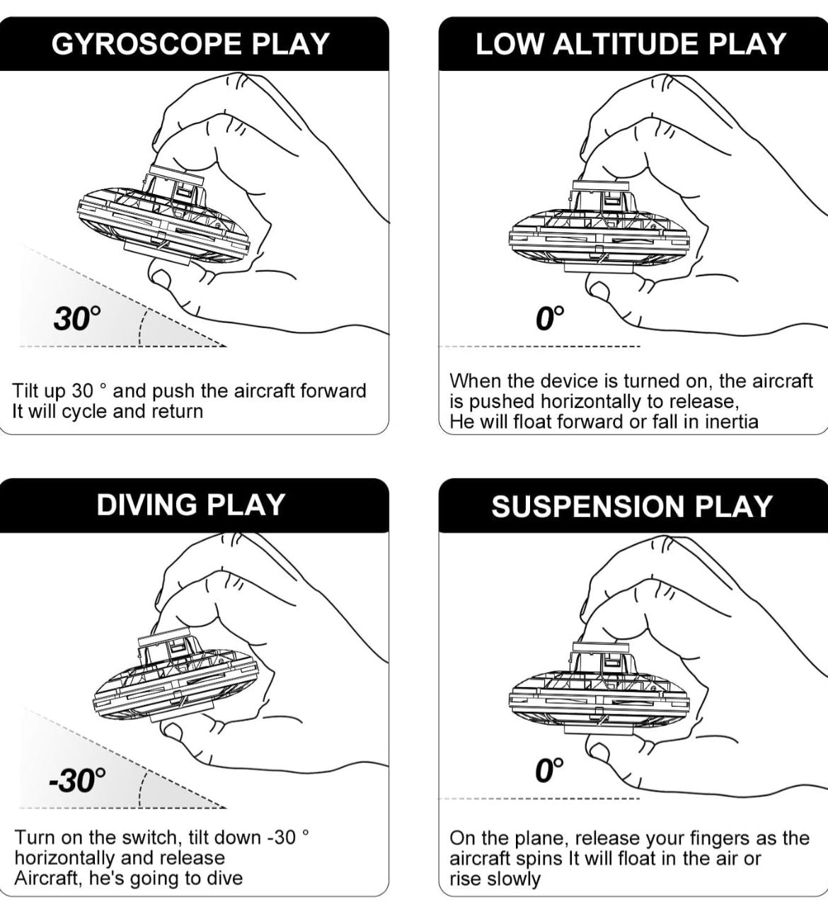 FLYNOVA – UFO Magic Flying Orb Ball Drone