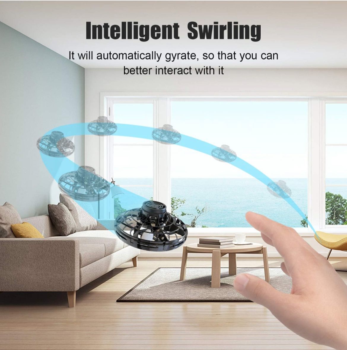 FLYNOVA – UFO Magic Flying Orb Ball Drone