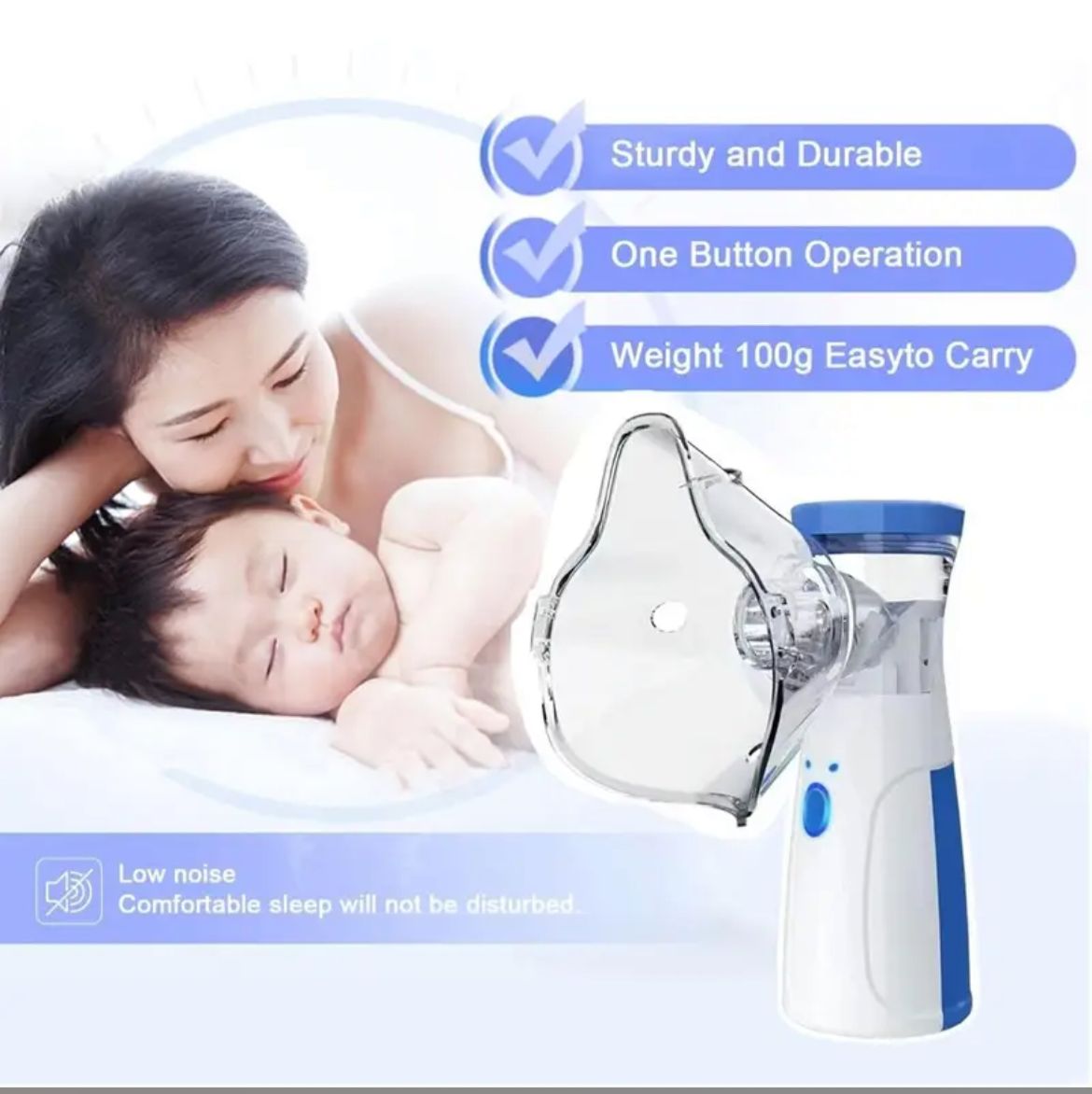 Mesh Nebuliser – Compact & Efficient Respiratory Care